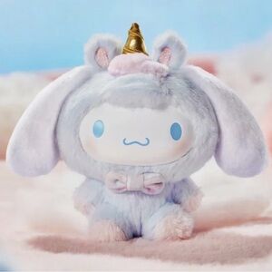 Miniso Sanrio Characters Dreamy Unicorn Vinyl Plush Pendant - Cinnamoroll